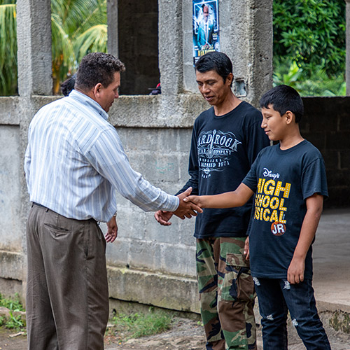 two men shaking hands