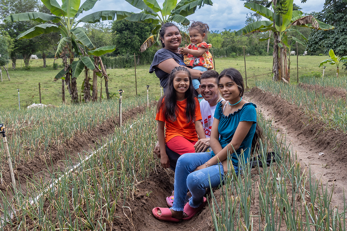 Juna and her family