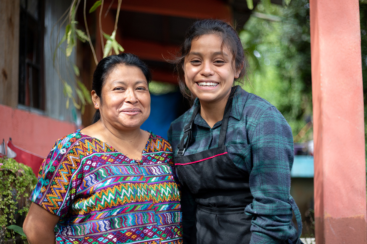 Delmy and her mother