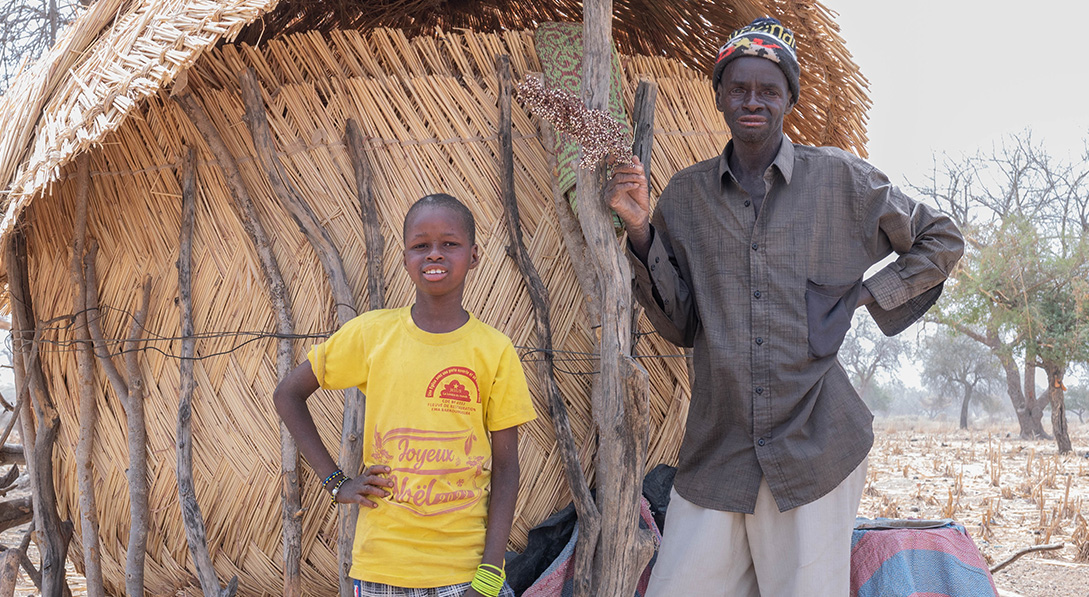 Awa and her father