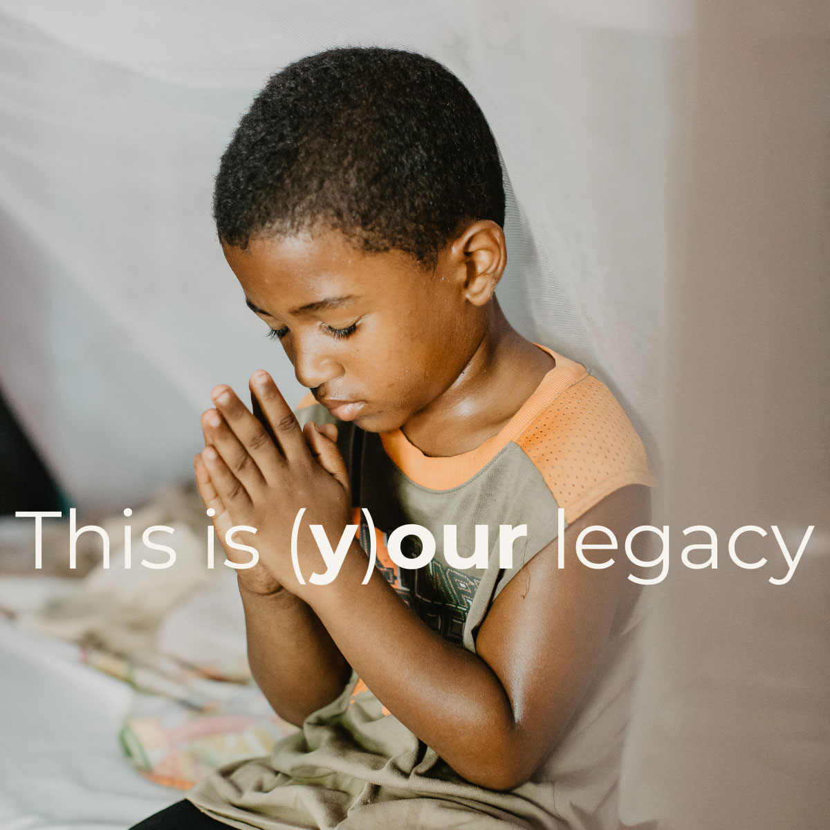 Child praying