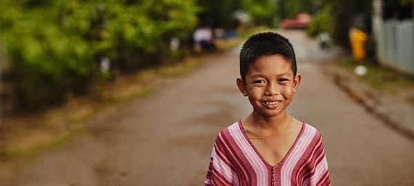 a young Thai boy